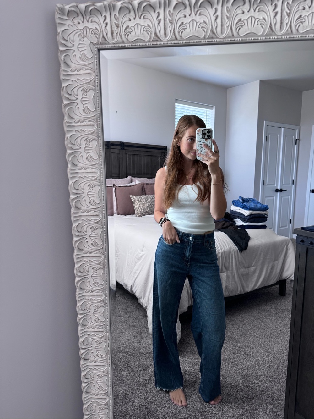 American Eagle — Super High-Rise Baggy Wide Leg Jeans